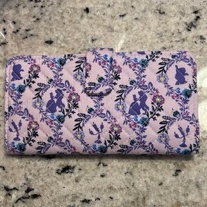 Vera Bradley Beauty and the Beast Collection Women's Slim Wallet